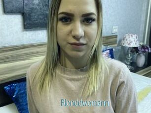 Blonddwomann