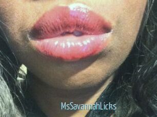 MsSavannahLicks